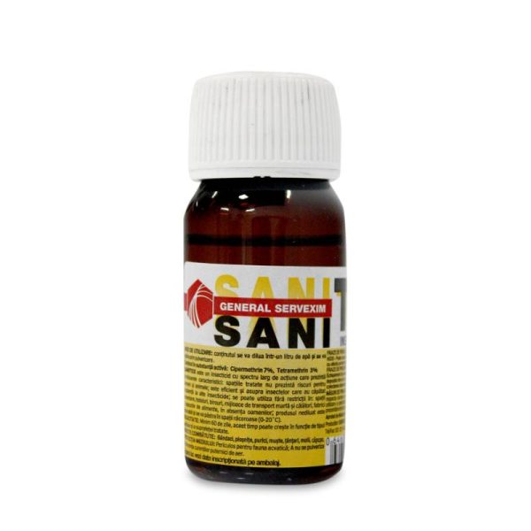 SANITOX 21 CE - professional insecticide (cockroaches, bedbugs, fleas, mosquitoes, flies) // INSETTICIDA EMULSIONABILE PER INSETTI VOLANTI E STRISCIANTI