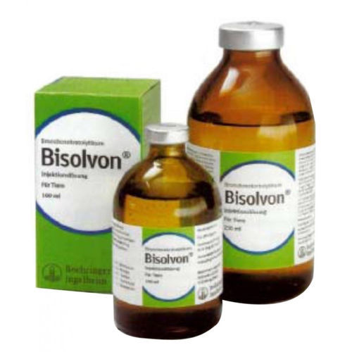 BISOLVON 100 ML // bromhexine hydrochloride 3 mg // Ruminants, Pigs, Dogs, Cats / Ruminanti, Suini, Cani, Gatti