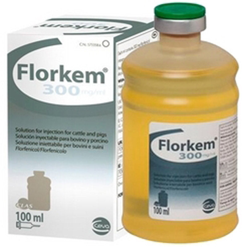 FLORKEM 300 // Florfenicol // Cattle , Pigs / bovini, suini