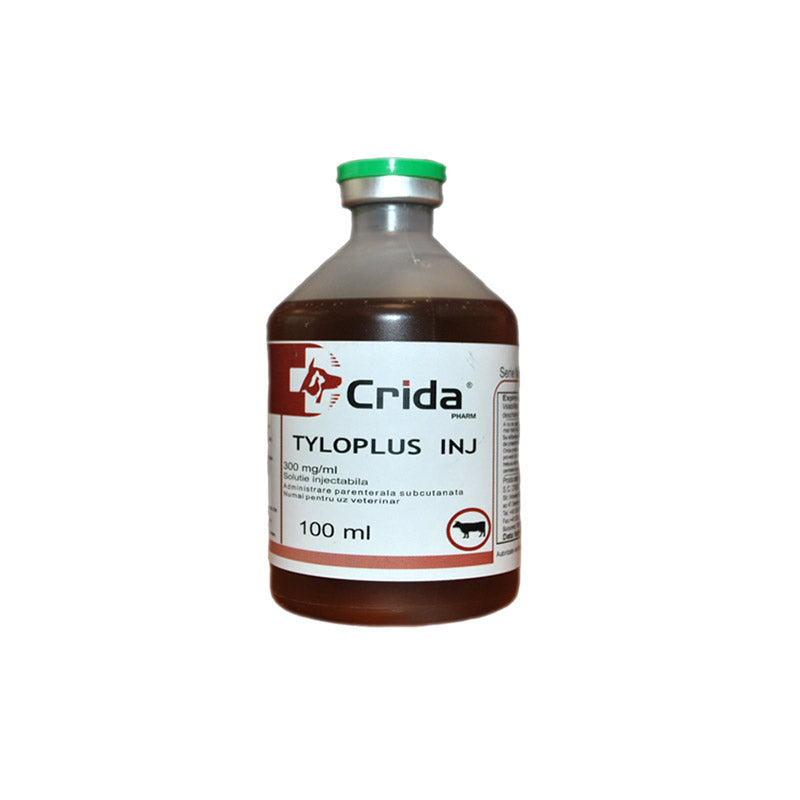 TYLOPLUS 30% 100 ML INJECTABLE // Tilmicosine 300 MG // bovins/ BOVINI