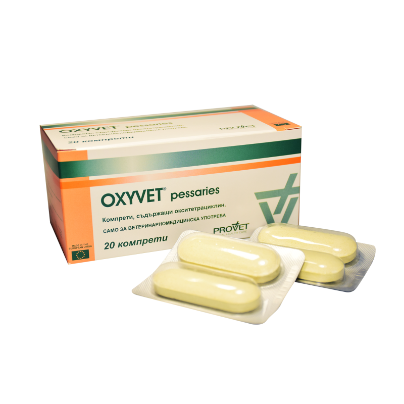Oxyvet 20 Pessari Bolo intrauterino bovini ovini caprini