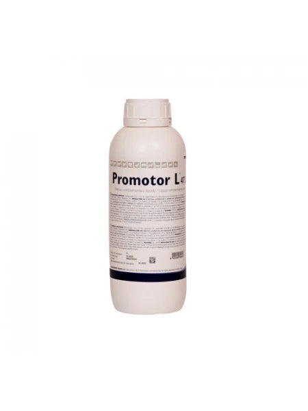 Promotor "L" 47.0 // nutritional supplement for general use and as an adjuvant for all species and breeds of birds, bees, pigs, rabbits, cattle, horses, sheep and goats // Integratore alimentare contenente vitamine e aminoacidi bevibili