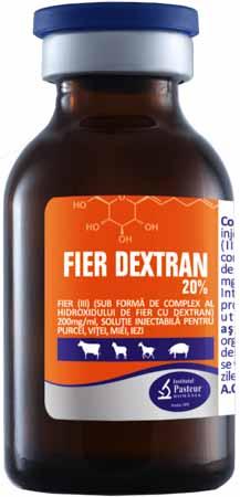 FIER DEXTRAN 20% ferro + vitamina B12 bovini cani gatti suini ovini / – Pet Shop Maya