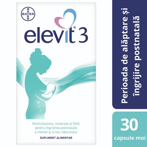 ELEVIT 3, 30 gélules, Bayer