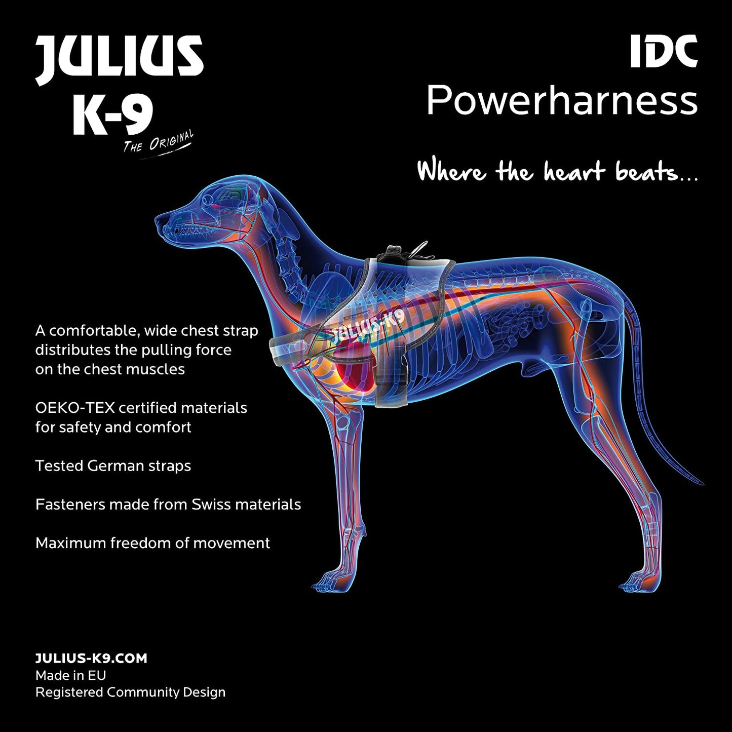 JULIUS K9 - IDC PowerHarness - CRAZY