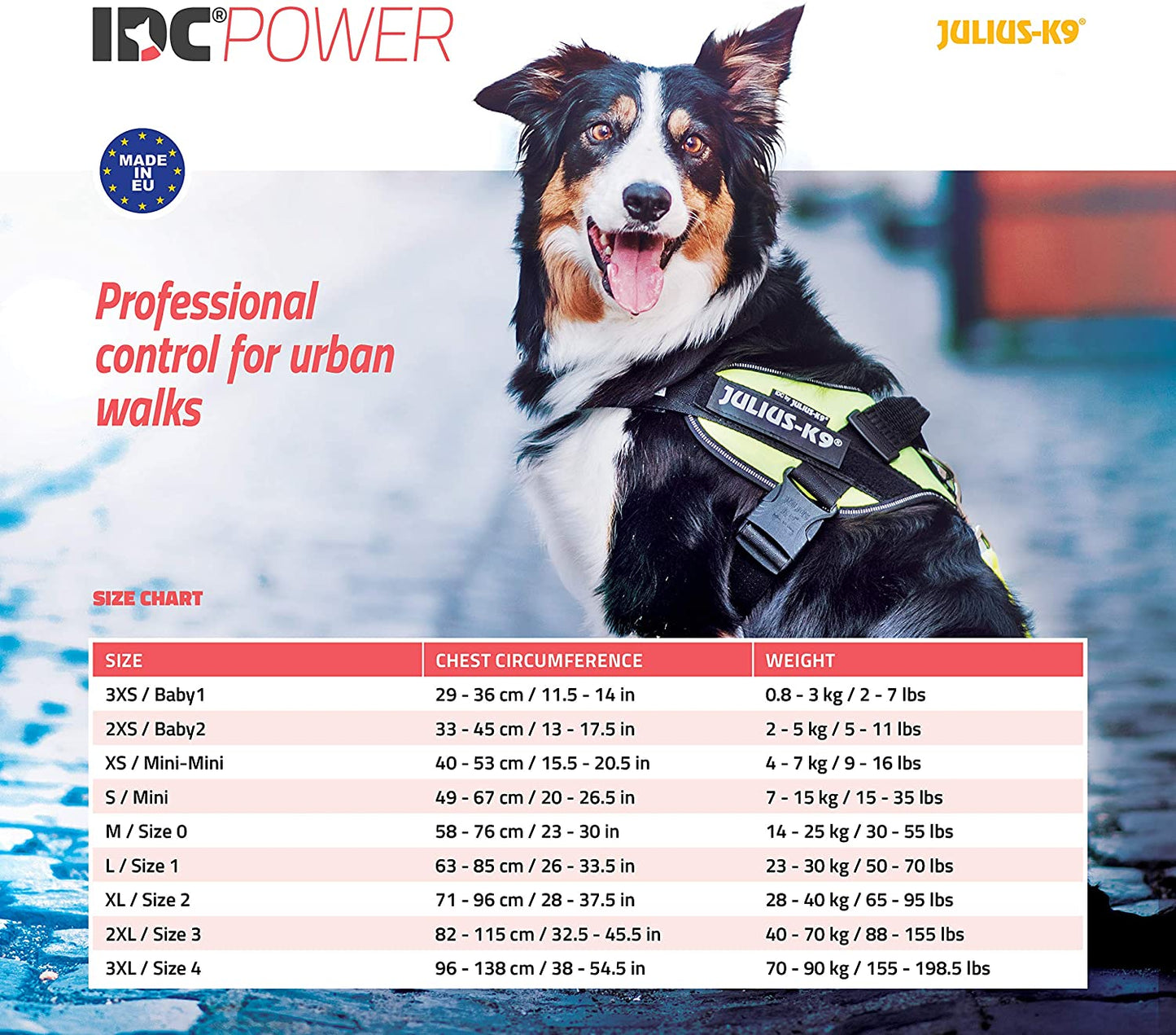 JULIUS K9 - IDC PowerHarness - CRAZY