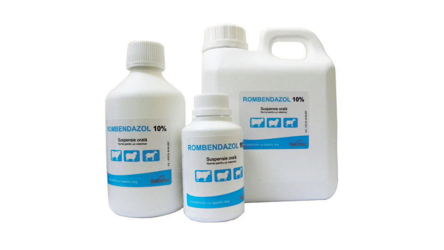 Rombendazol 10%, L // vermifuge bovins, ovins et caprins // vermifugo per bovini, ovini ,caprini