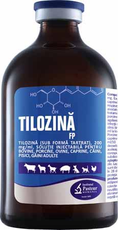 Tilozin FP 20% 100ml // tylosine // pour bovins, porcs, moutons, chèvres, chiens, chats, poulets adultes / Bovini, Suini, Ovini, Capre, Cani, Gatti, Polli adulti