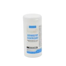 GERMOSTOP 100 g // Neomycin+Chlorhexidine // HEALING POWDER / polvere cicatrizzante