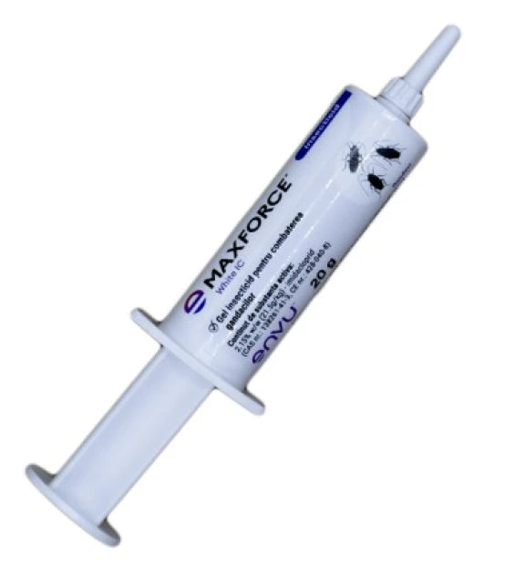 Max Force IC gel 20 g - Gel insetticida a base di imidacloprid 2,15% p / p. Imidacloprid-based insecticide gel 2.15% w / w.