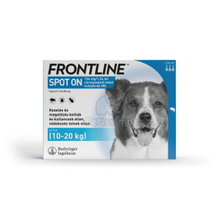 FRONTLINE Spot On pour CHIENS - 3 PIPETTES // FIPRONIL 