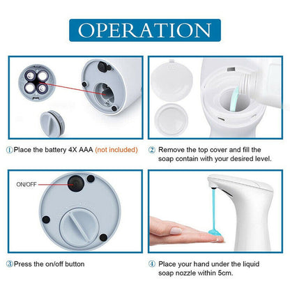 Smart Motion Automatic Liquid Soap Dispenser- Battery Operated_10