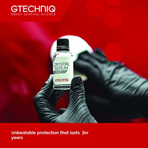 Gtechniq - CSL Crystal Serum Light - Ceramic Coating, Protect Your Paint, Add Gloss, Resist Swirls, Repel Contaminants, Ultra-Durable, High-Gloss, Slick Feeling, Resists Chemicals - Pet Shop Luna
