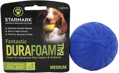 Julius K9 59845 Fantastic Durafoam Ball – 2, 5", Ø Appr. 7 cm, Blue, M, Blu - Pet Shop Luna